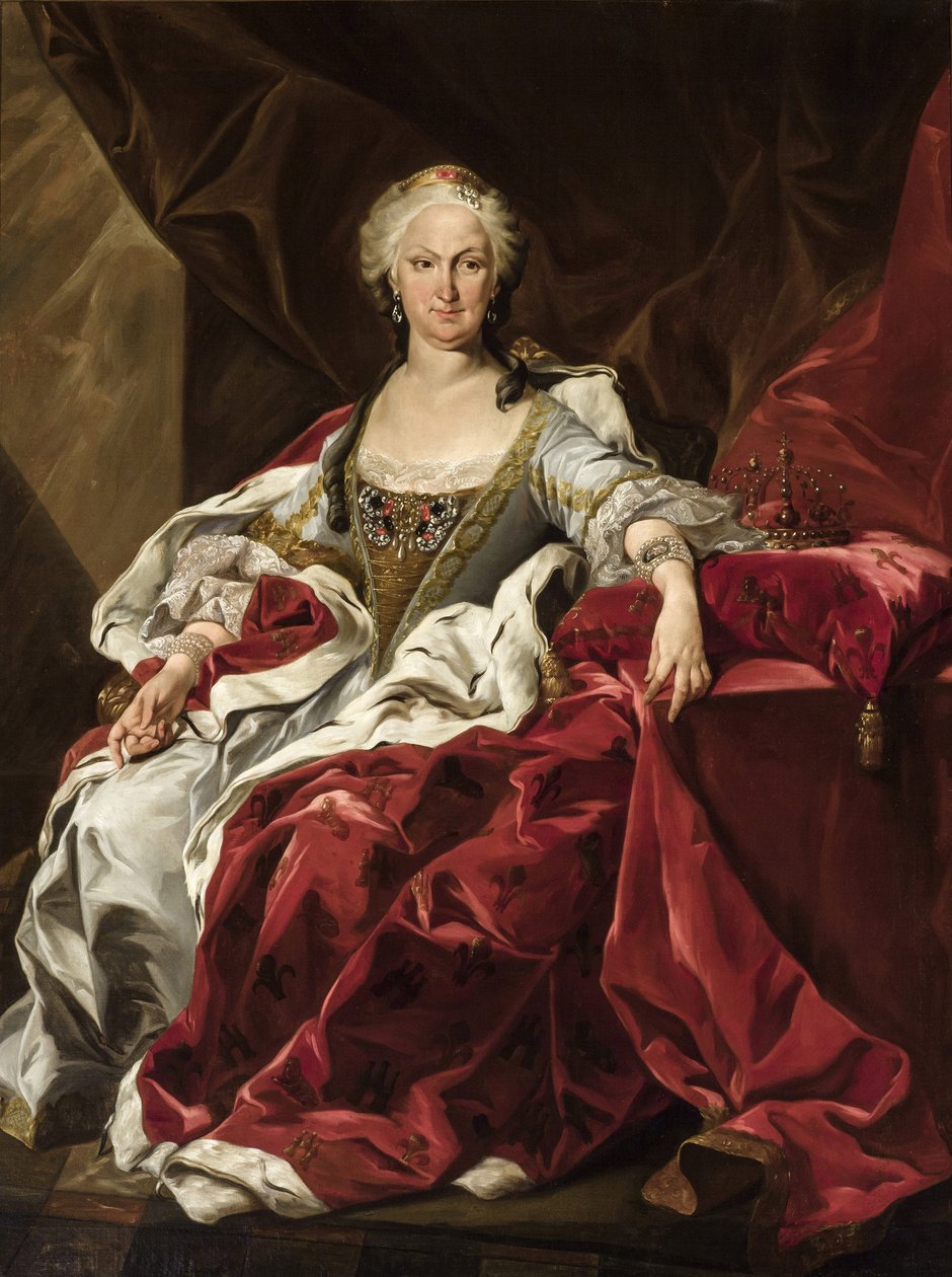 Retrato de Elisabeth Farnese (1692-1766) de Unknown artist