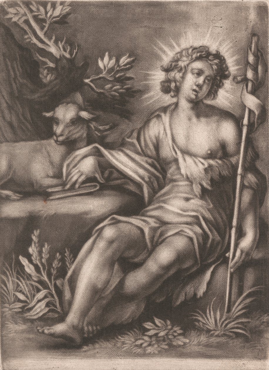 São João com o Cordeiro de Unknown artist