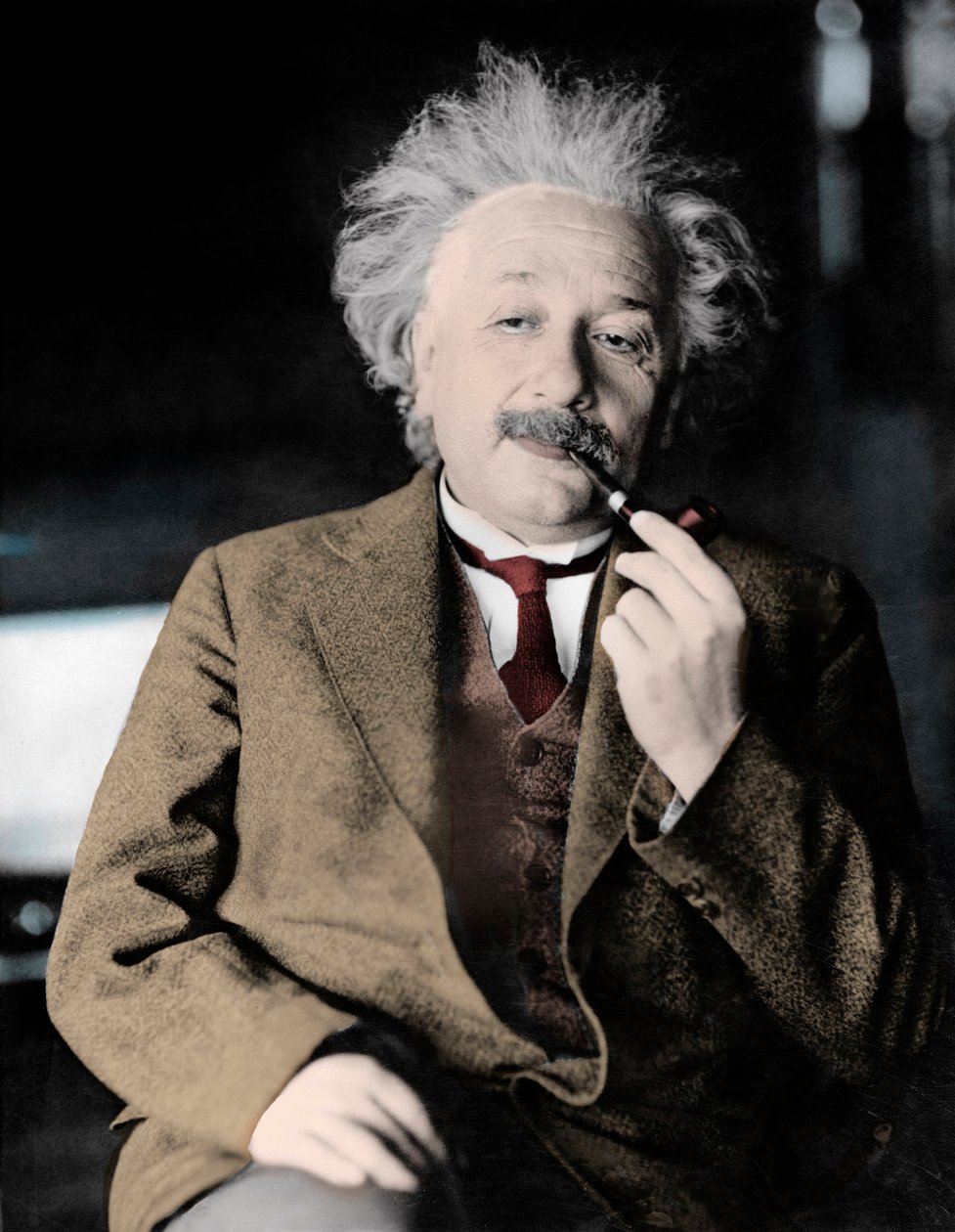 Albert Einstein de Unknown photographer