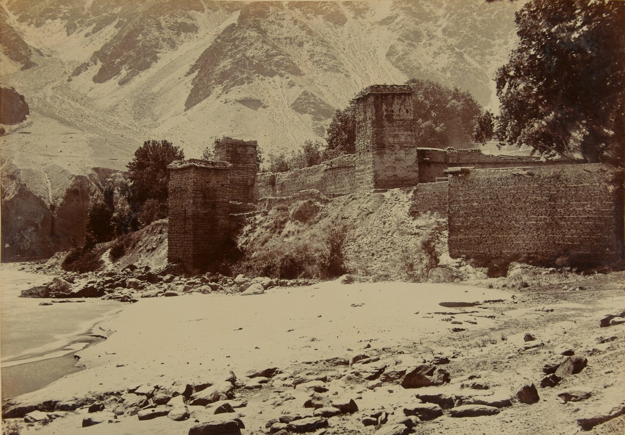 Forte de Chitral, 1895 de Unknown