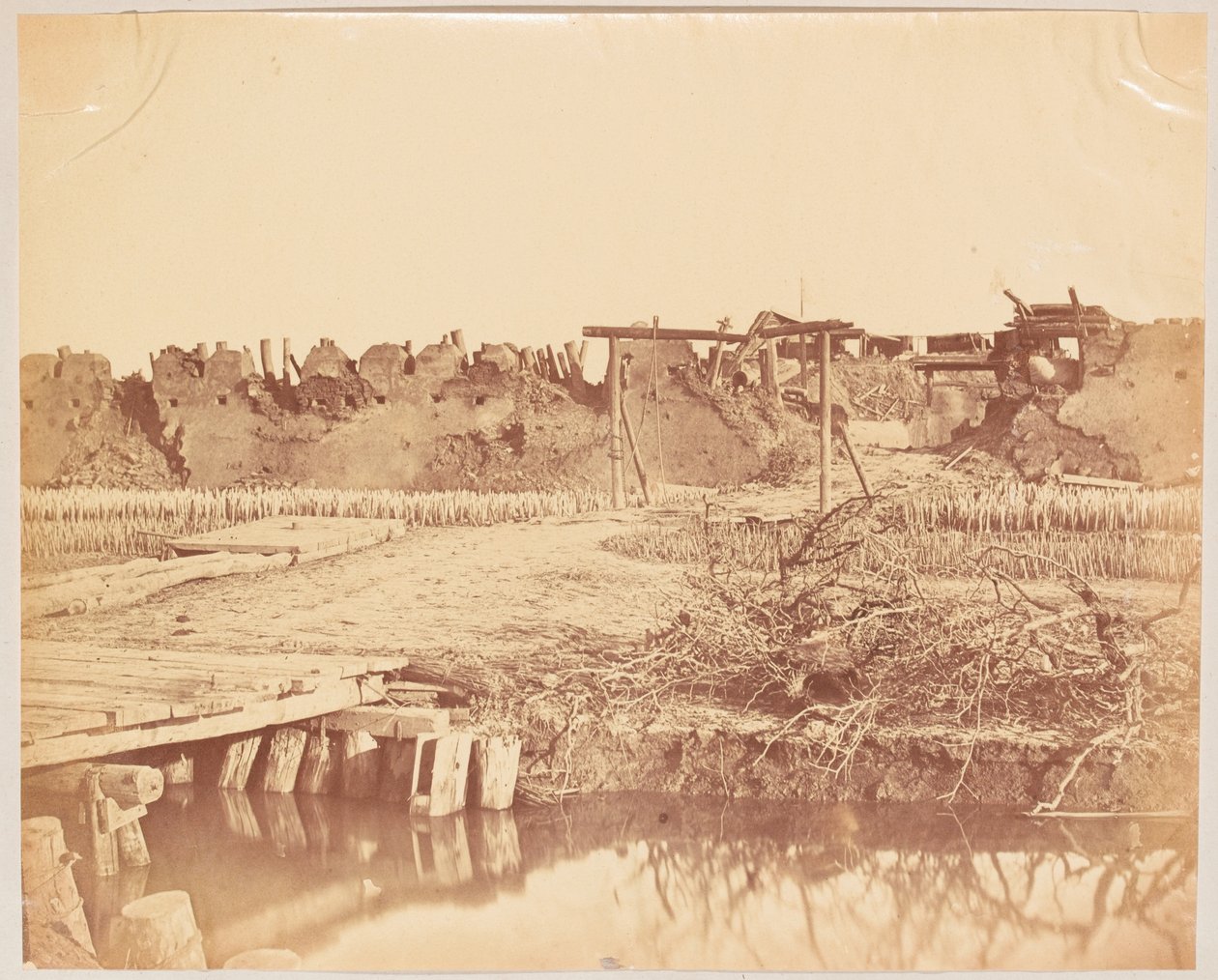 Forte Taku, China, 1860 de Unknown