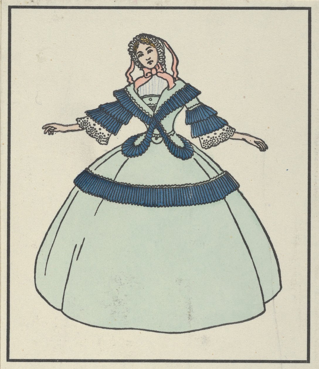 Moda Biedermeier, 1908. de Urban Janke