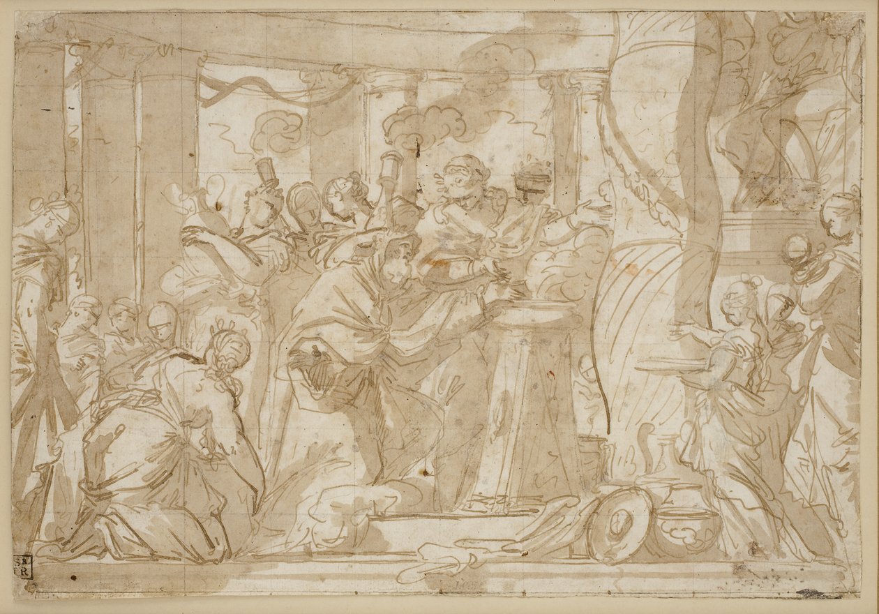 A idolatria de Salomão de Valentin Lefèvre