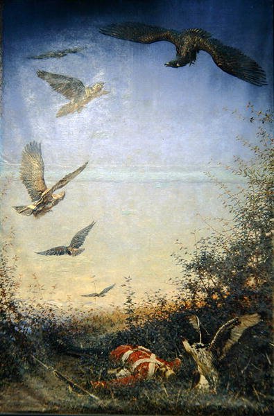 Um soldado esquecido de Vasili Vasilievich Vereshchagin