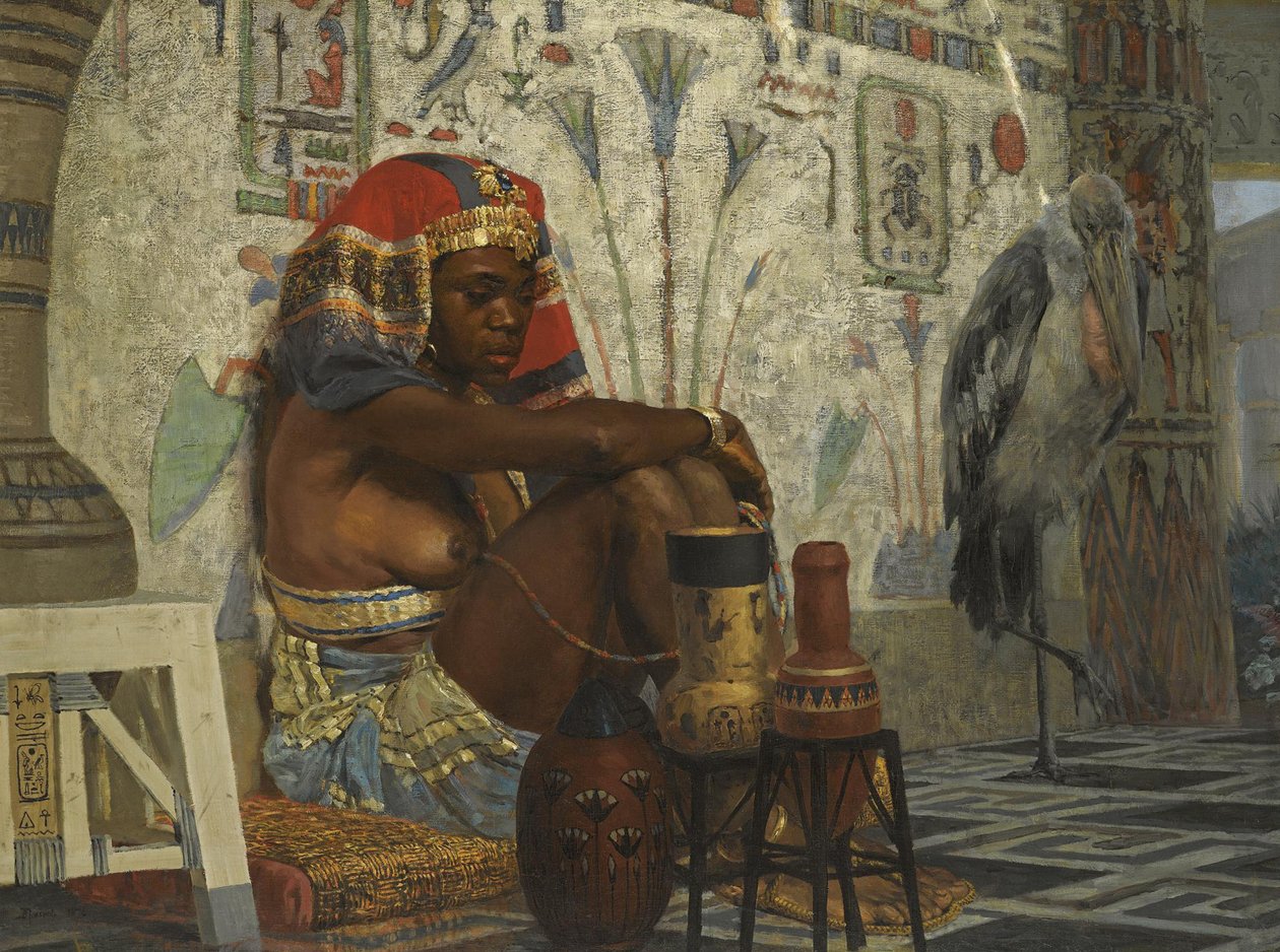 Garota egípcia de Vasilij Dmitrievich Polenov