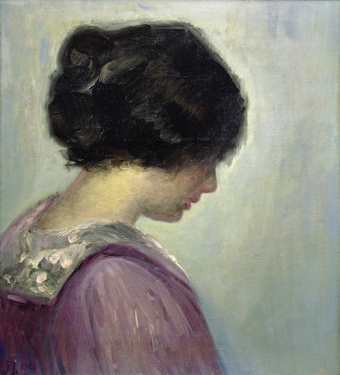 Retrato de uma senhora de Viggo Johansen