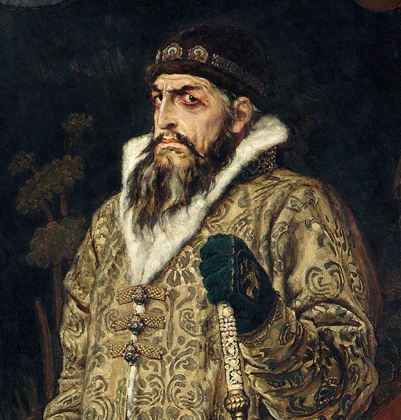Czar ivan o terrível de Viktor Mikhaylovich Vasnetsov
