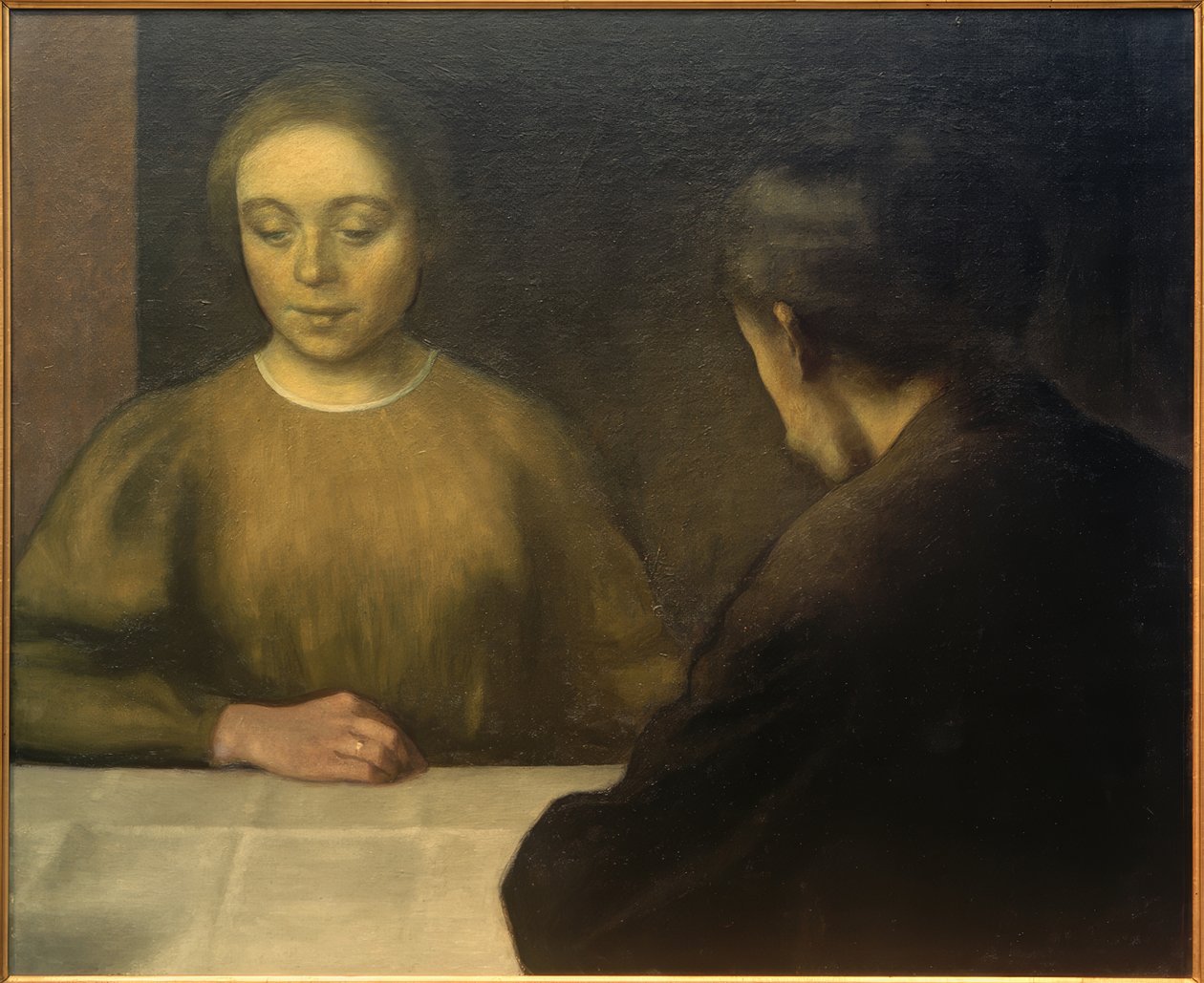 Casal Hammershöi de Vilhelm Hammershoi