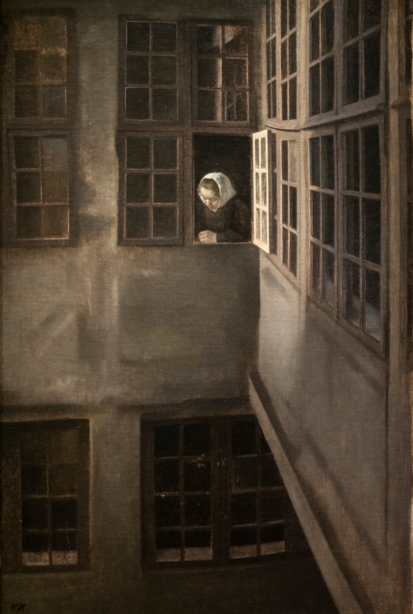 Tribunal, Strandgade 30 de Vilhelm Hammershoi