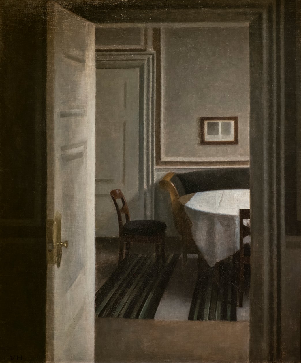 Interior, Strandgade 30 de Vilhelm Hammershoi
