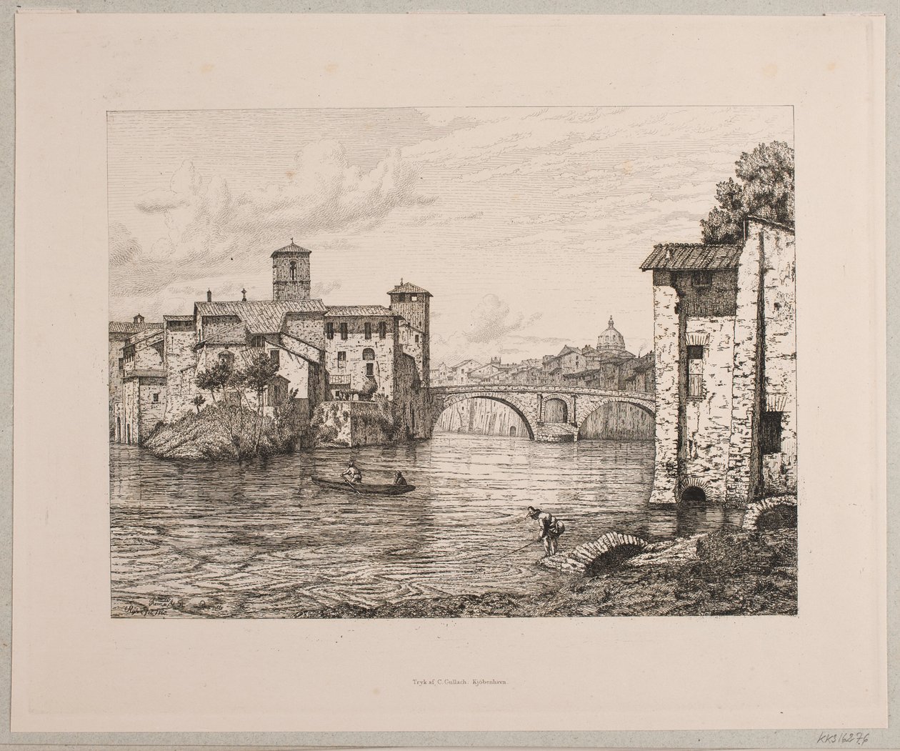 Deixe ver Ponte Rotto i Rom de Vilhelm Kyhn