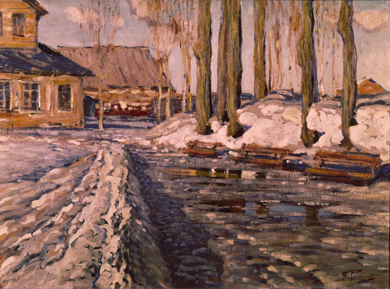 No jardim dos czares Keizardarzu, 1914 de Vilhelms Purvitis