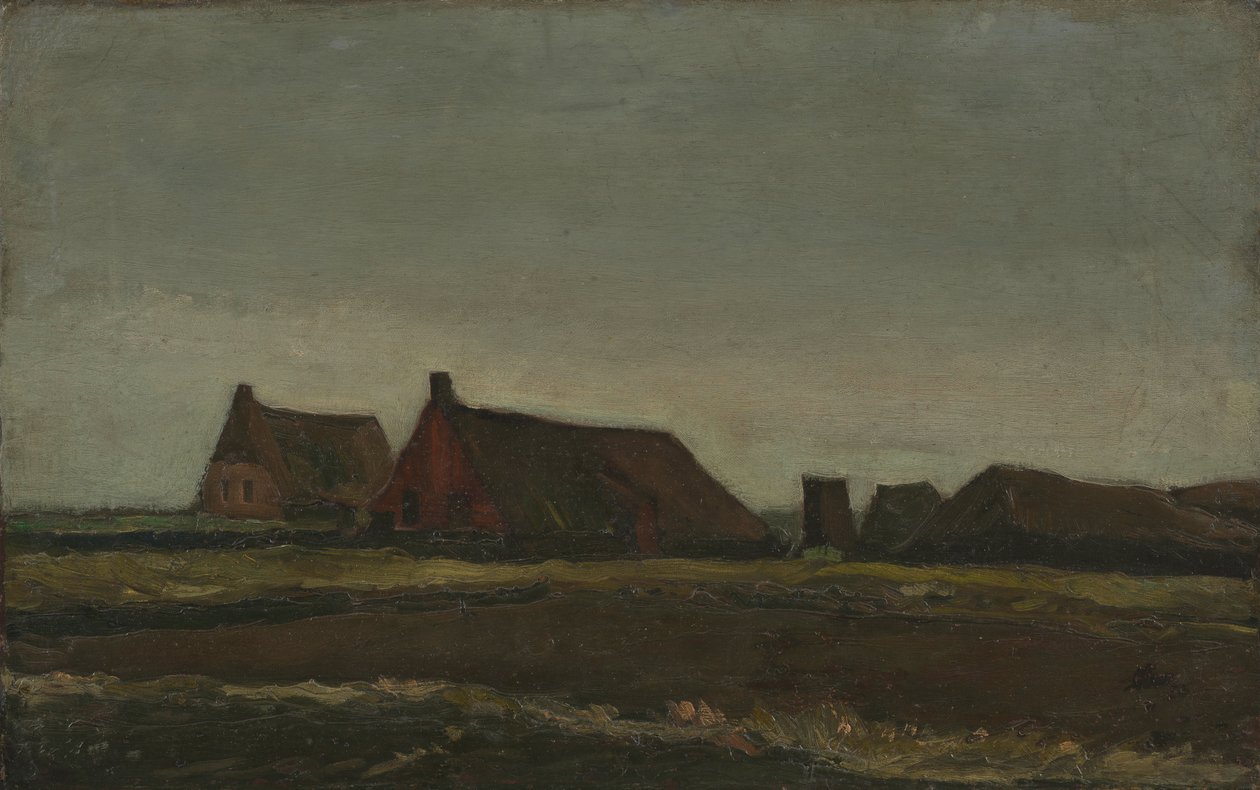 Chalés de Vincent van Gogh