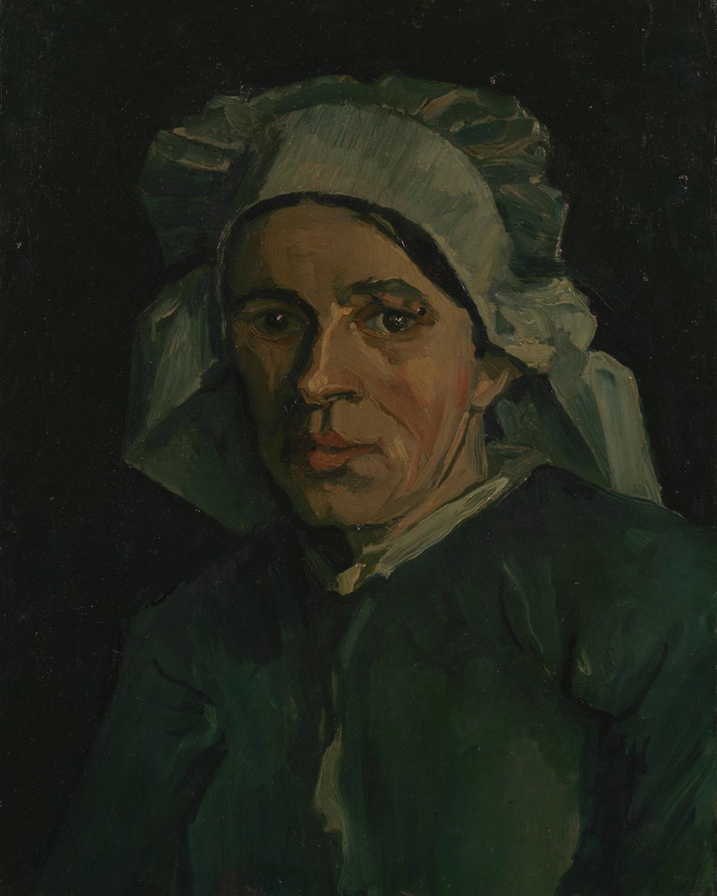 Cabeça de uma mulher de Vincent van Gogh