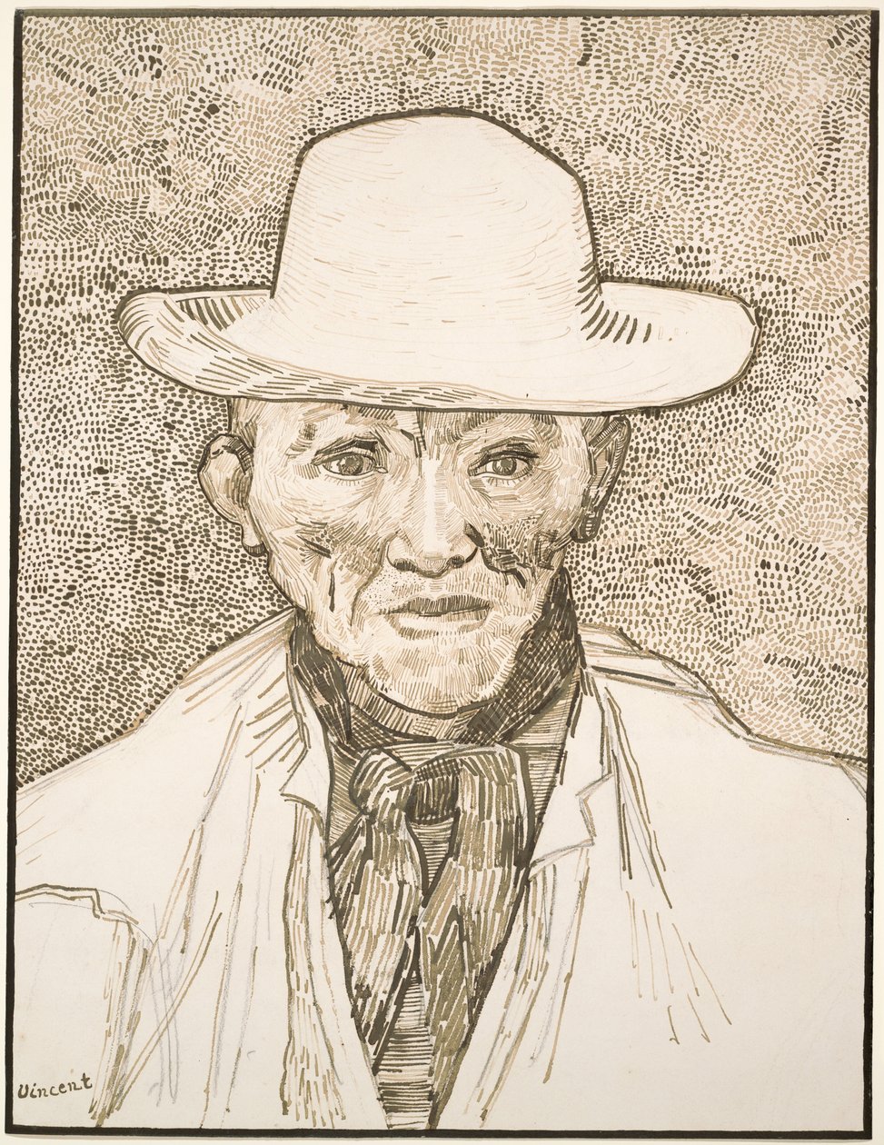 Camponês da Camargue de Vincent van Gogh