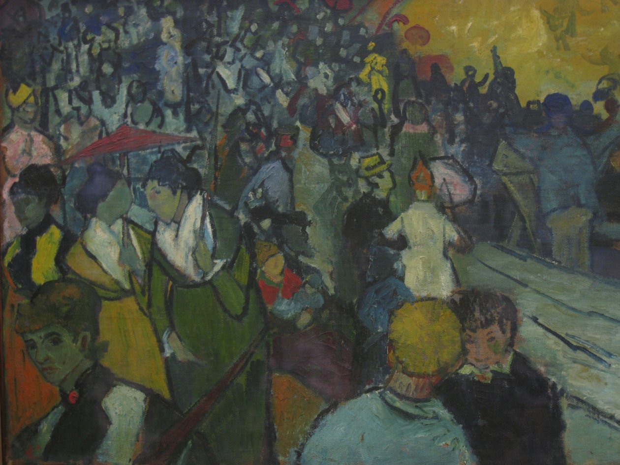 Arena em Arles de Vincent van Gogh
