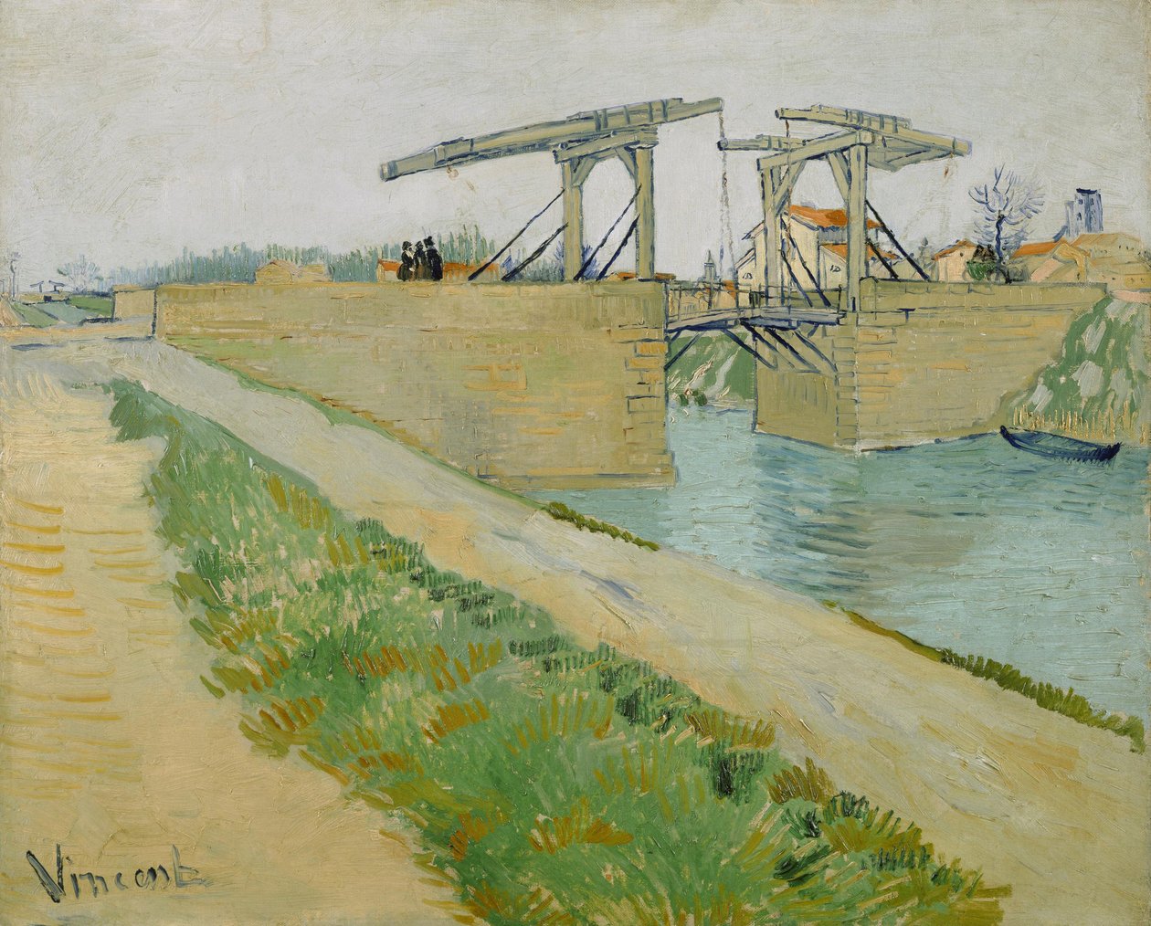 A ponte de langlois de Vincent van Gogh