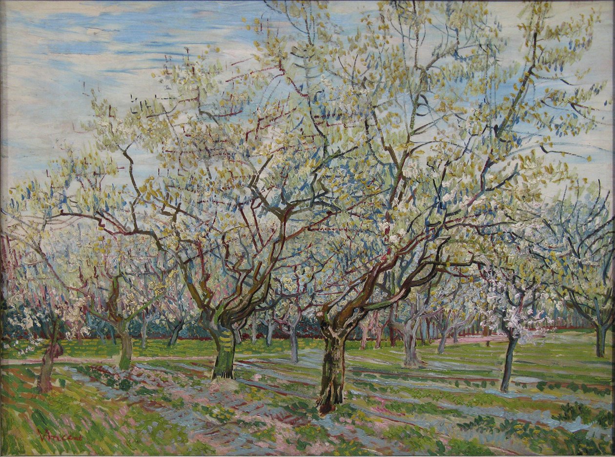 O pomar branco de Vincent van Gogh