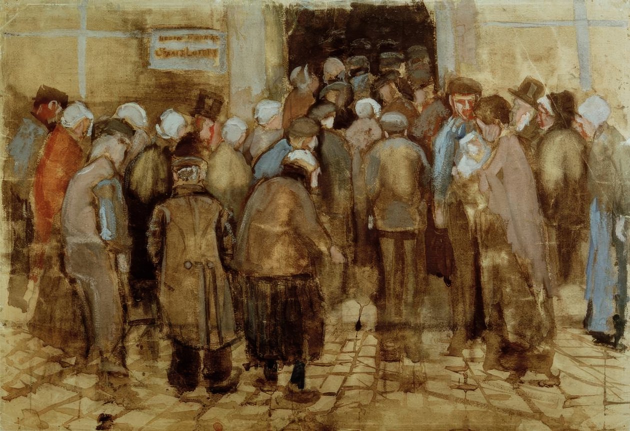 Os pobres e o dinheiro de Vincent van Gogh