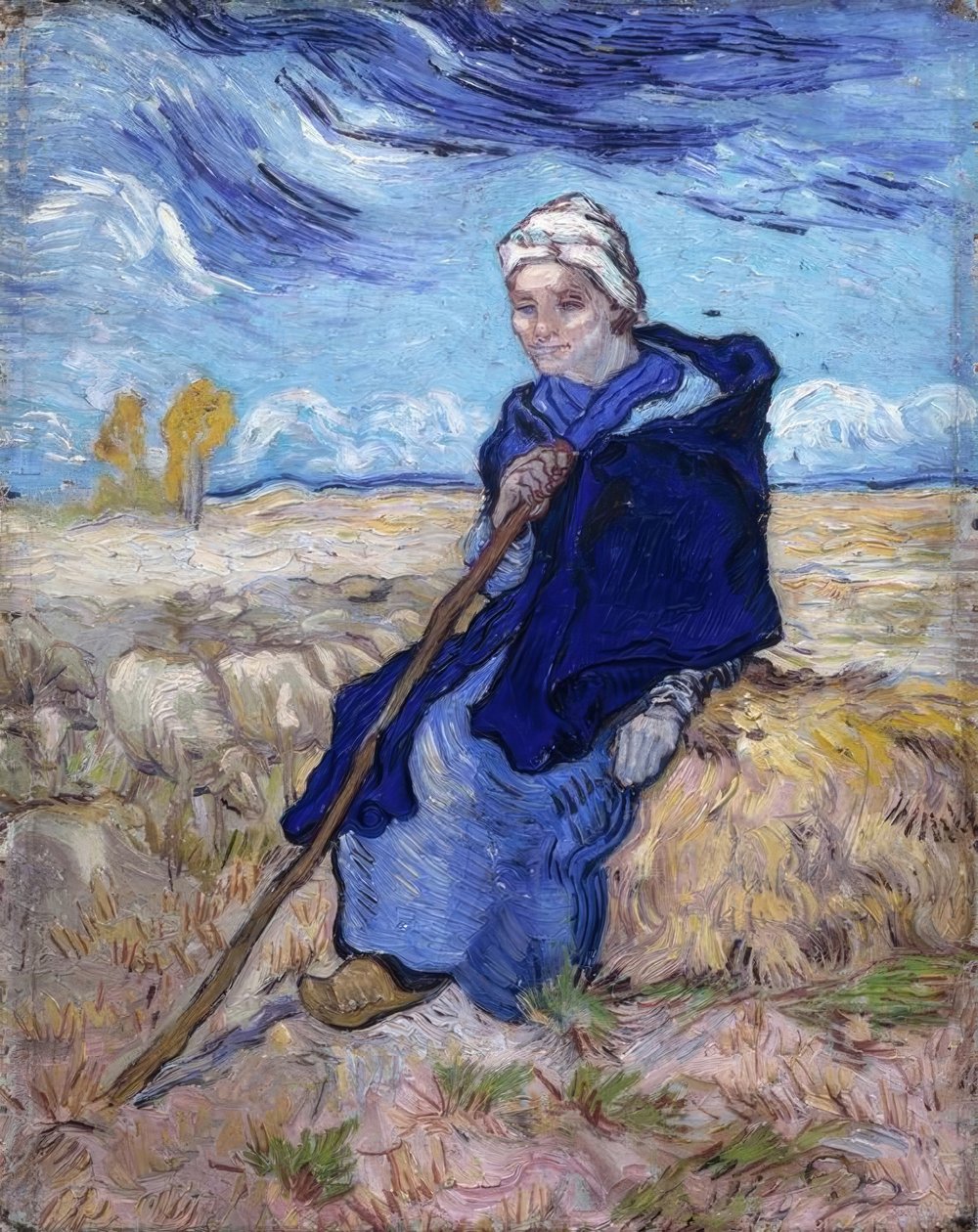 A pastora de Vincent van Gogh