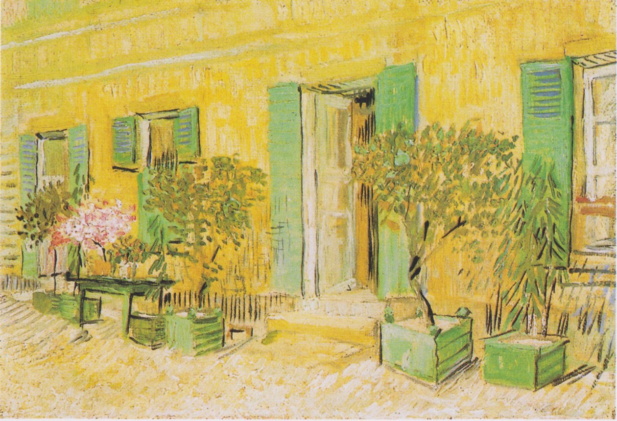 Entrada, de, um, restaurante, em, Asnières de Vincent van Gogh