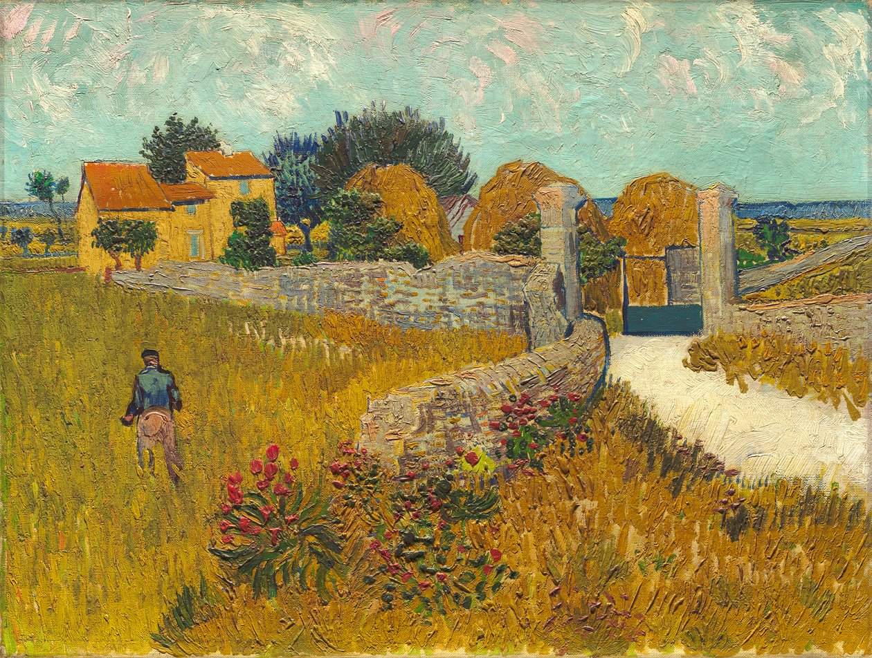 Quinta em Provence, 1888 de Vincent van Gogh