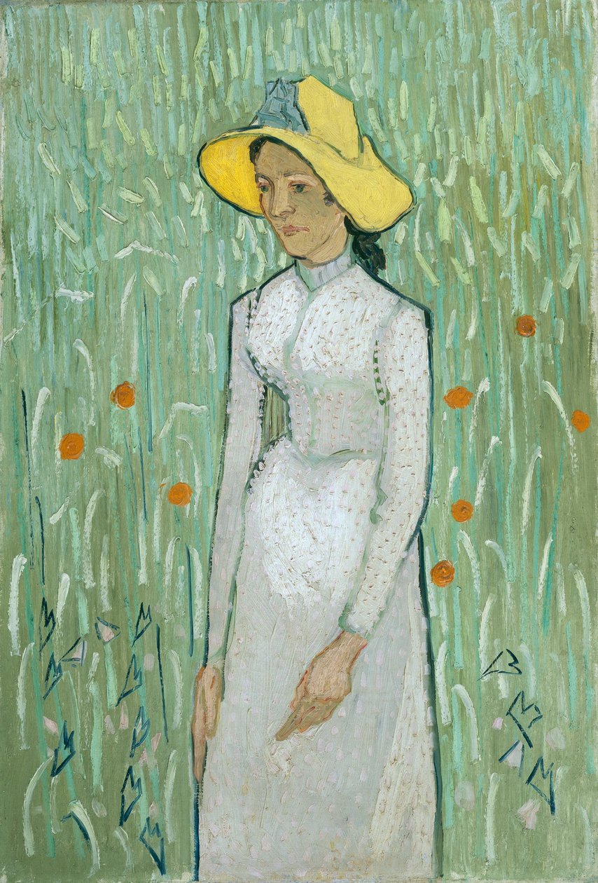Menina de Branco, 1890 de Vincent van Gogh