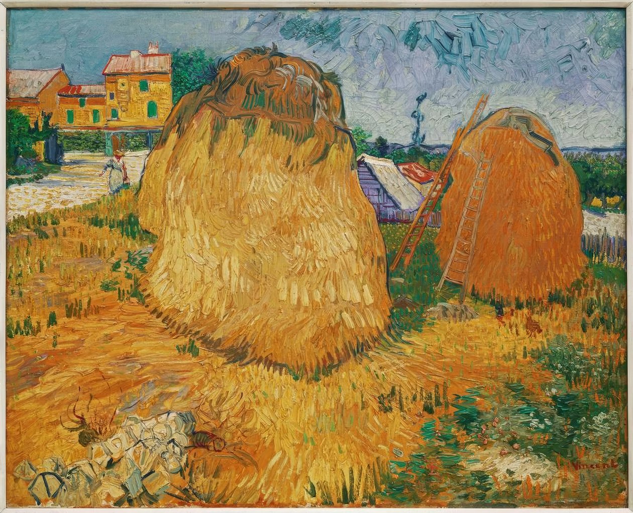 Palheiro em Provence de Vincent van Gogh