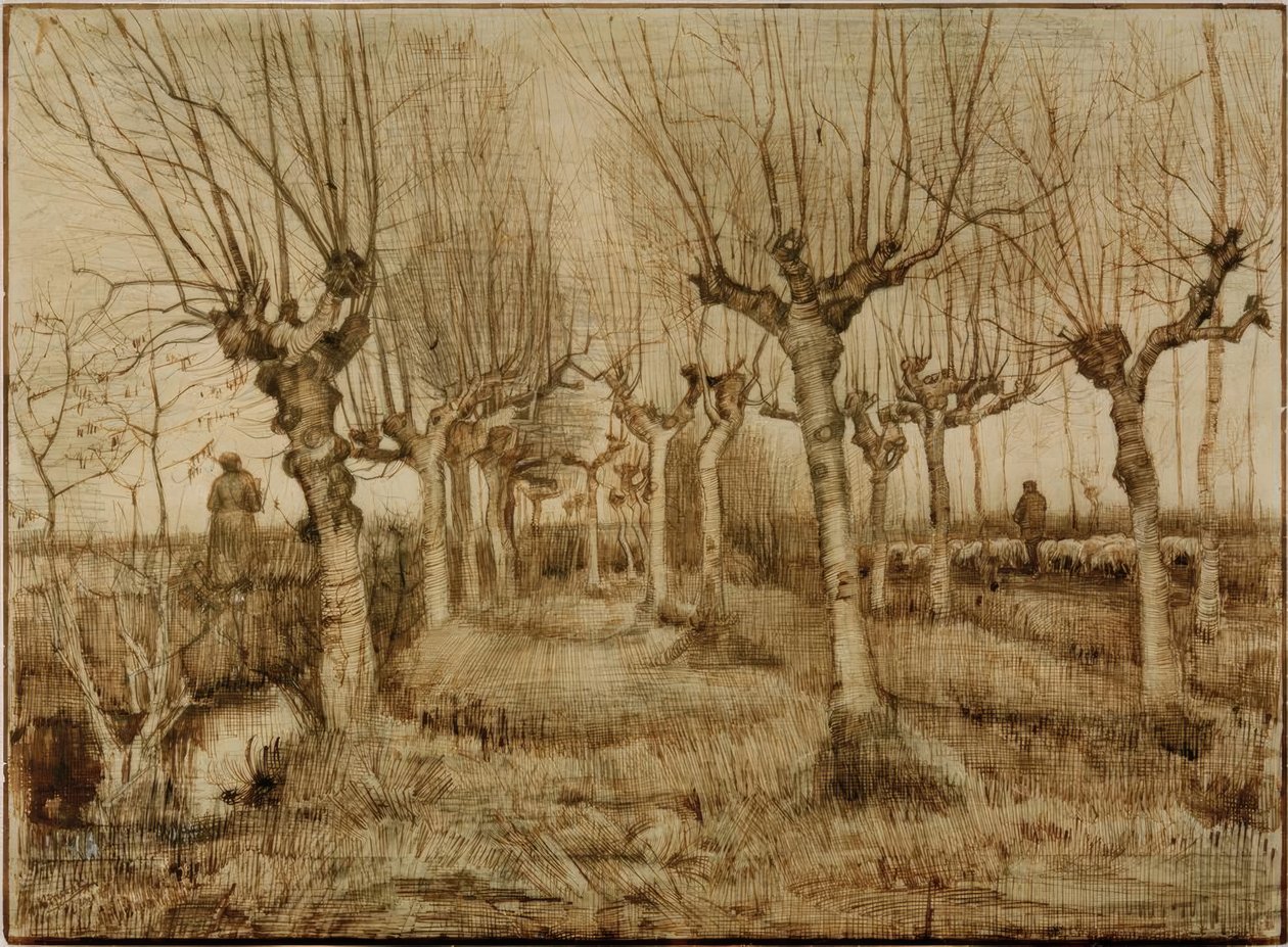 Kopfweiden de Vincent van Gogh