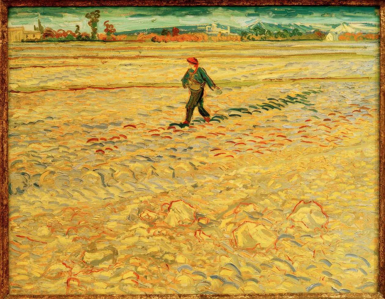 O Semeador de Vincent van Gogh