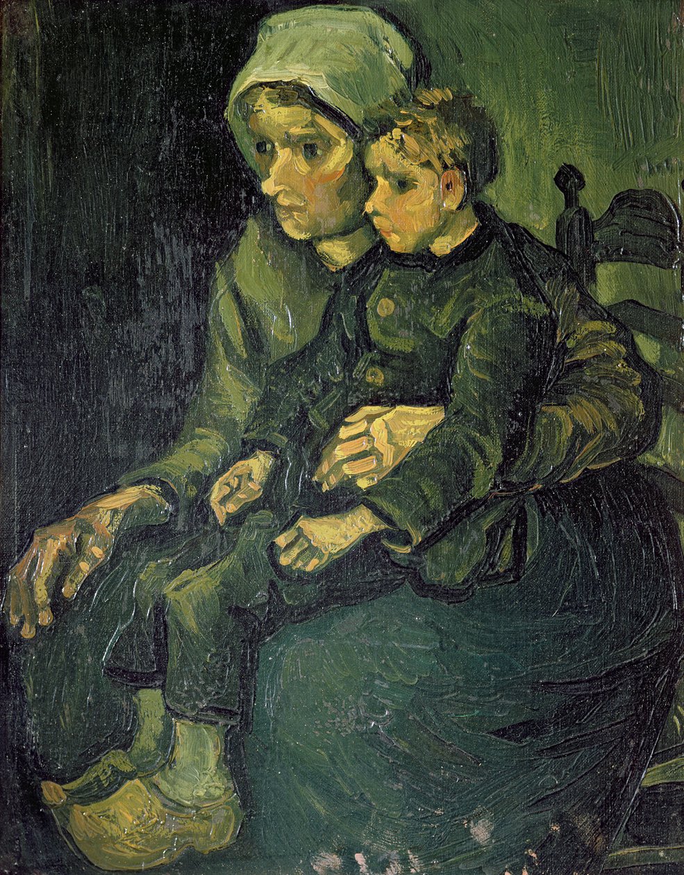 Mãe e Filho, 1885 de Vincent van Gogh