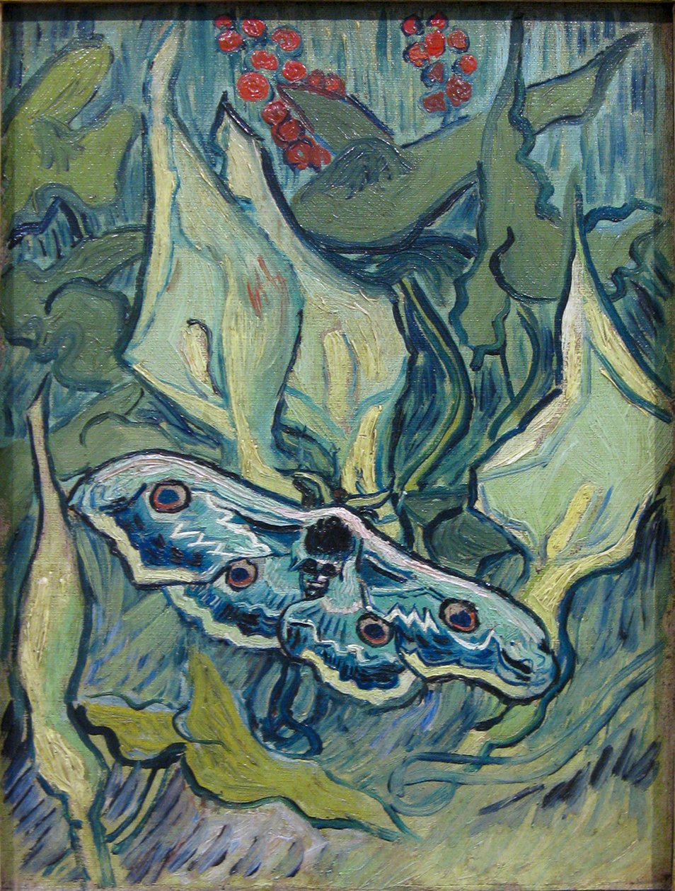 Pavão Noturno de Vincent van Gogh