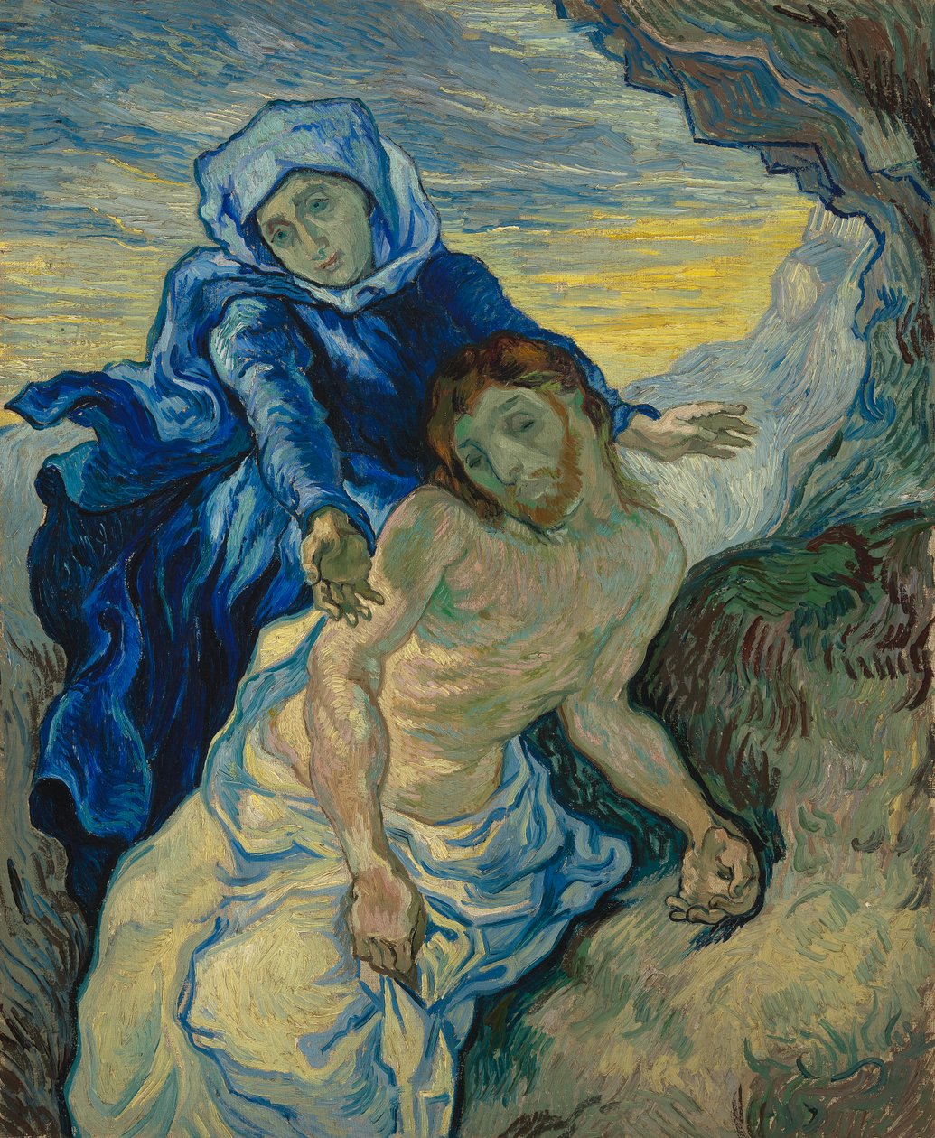 Pieta, 1890 de Vincent van Gogh