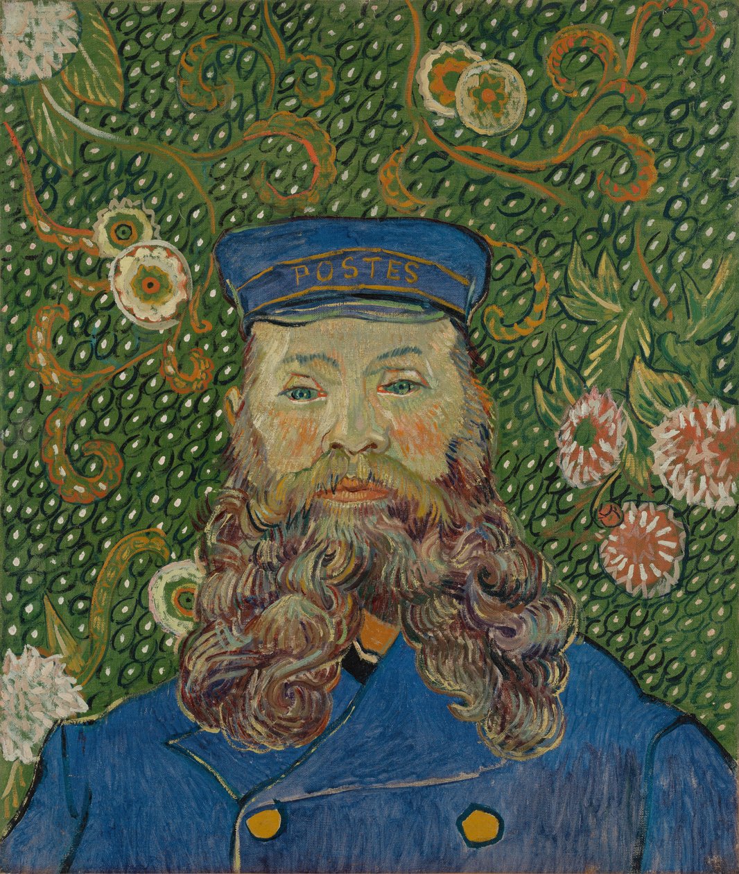 Retrato de Joseph Roulin de Vincent van Gogh