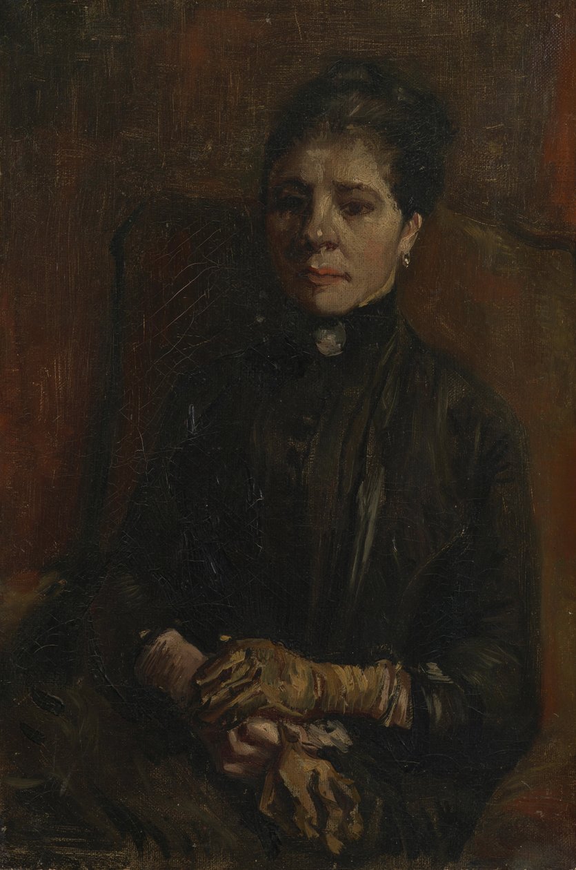 Retrato de uma mulher de Vincent van Gogh