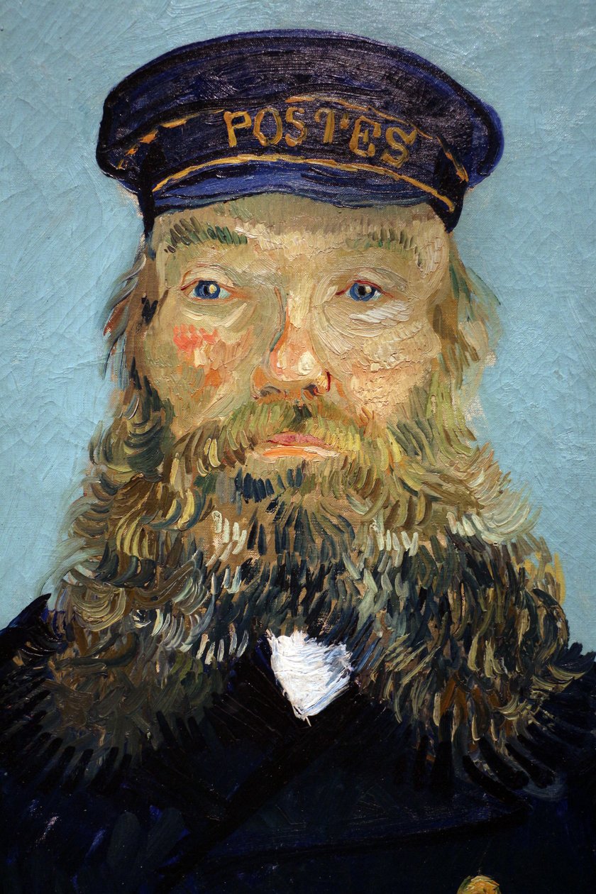 Retrato do carteiro Joseph Roulin de Vincent van Gogh