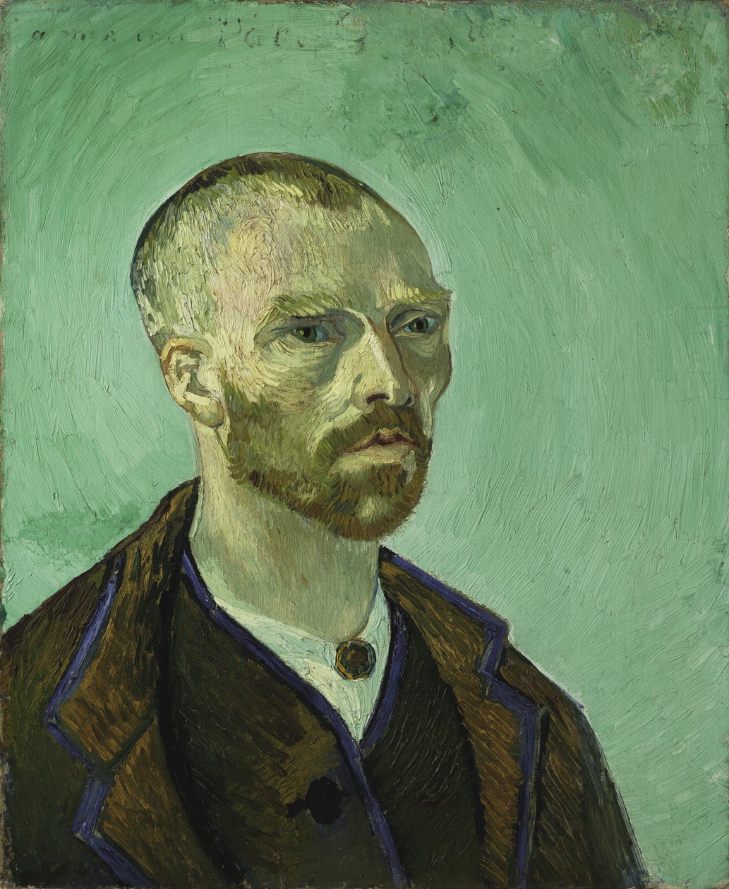 Auto-retrato dedicado a Paul Gauguin, 1888 de Vincent van Gogh