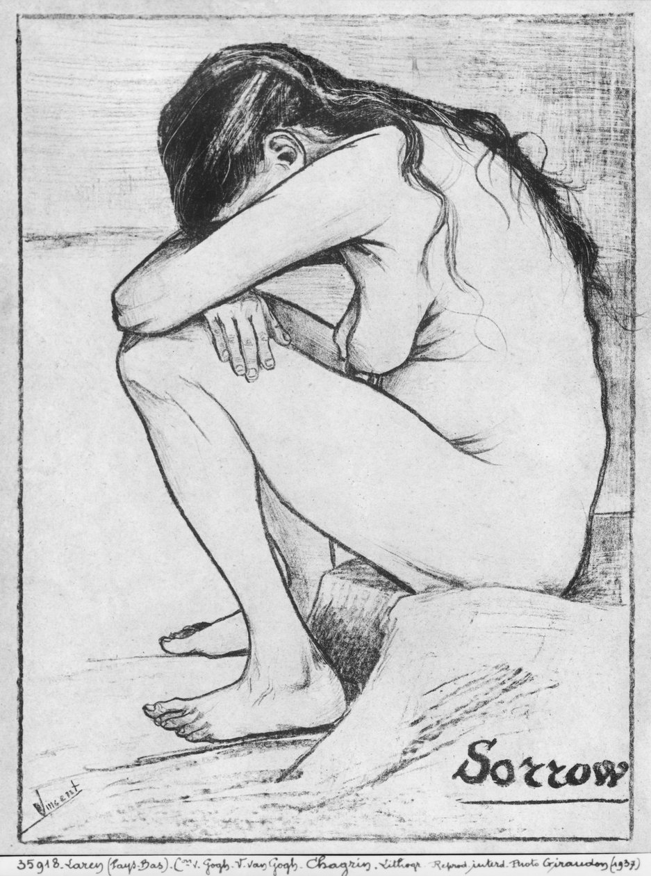Tristeza, 1882 de Vincent van Gogh