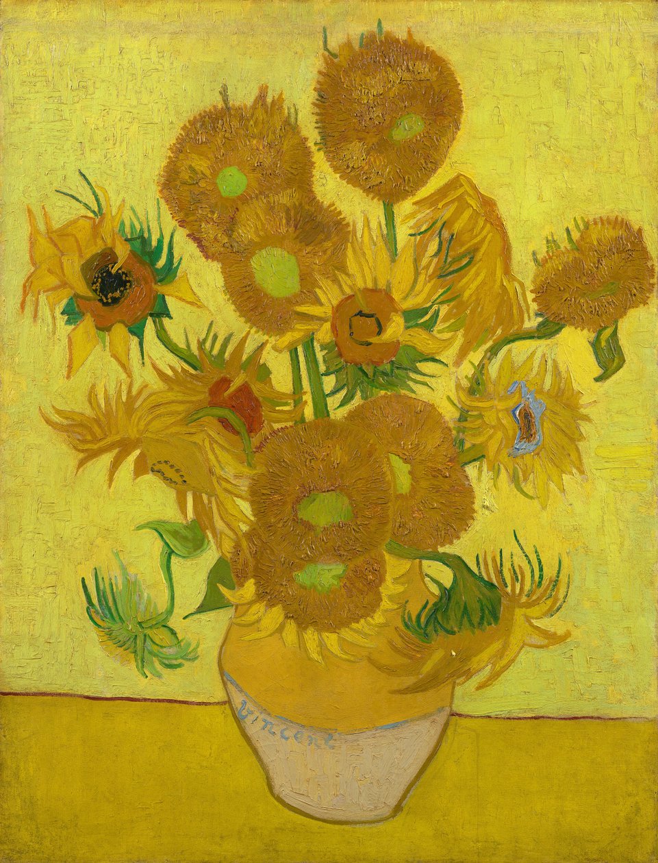 Girassóis de Vincent van Gogh