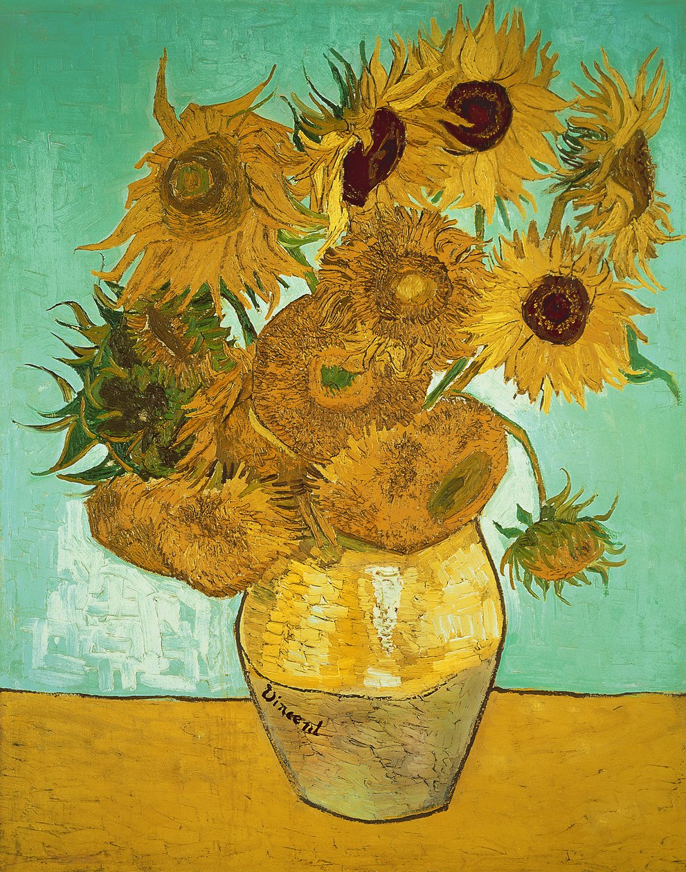 Girassóis de Vincent van Gogh