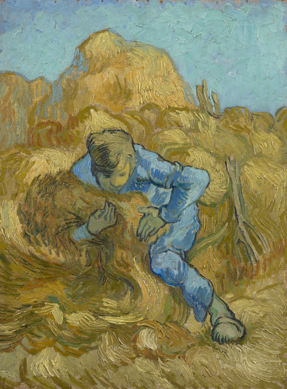 O Feixe de Fichário (após Millet) de Vincent van Gogh
