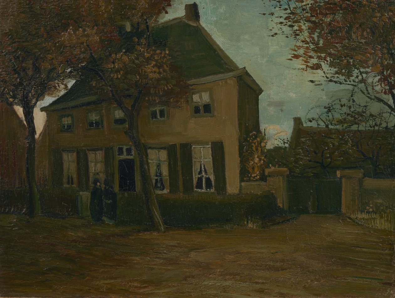 O vicariato em Nuenen de Vincent van Gogh