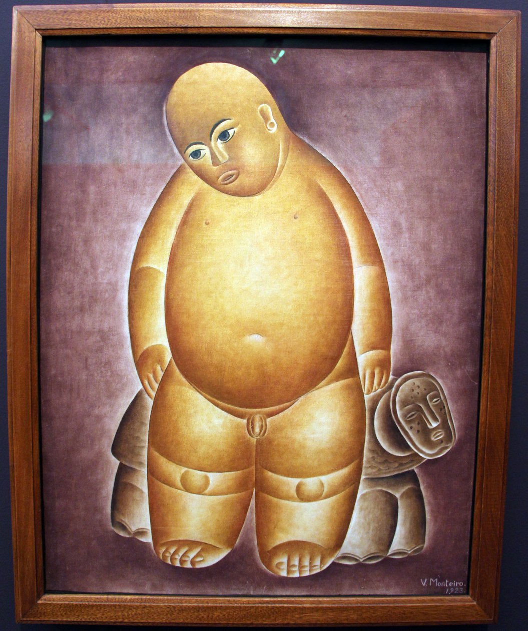 Vicente do rego monteiro, um menino nu com uma tartaruga de Vincent van Gogh