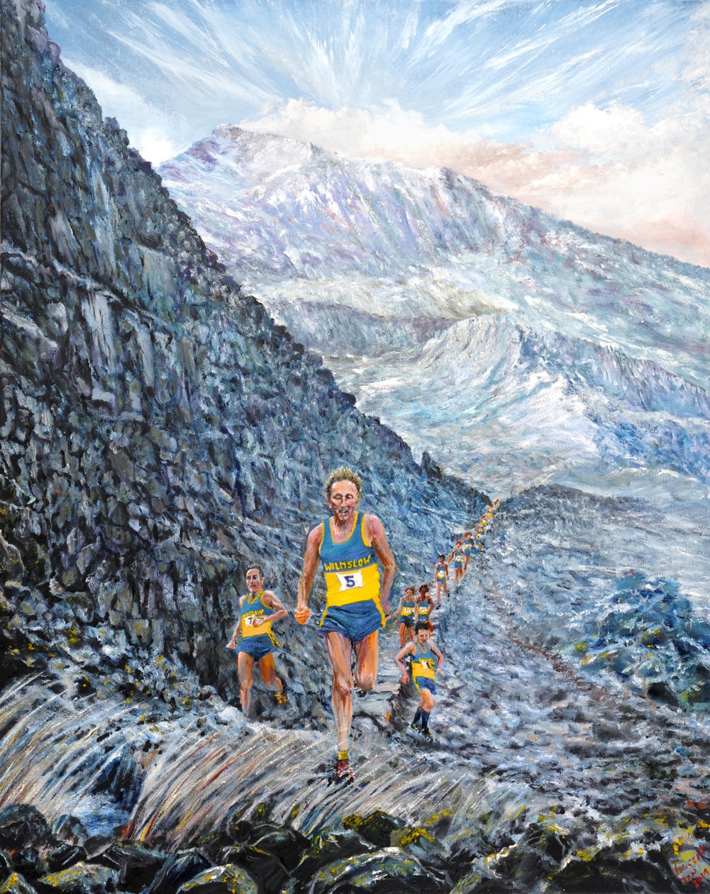 Snowdon run, 2019 de Vincent Alexander Booth