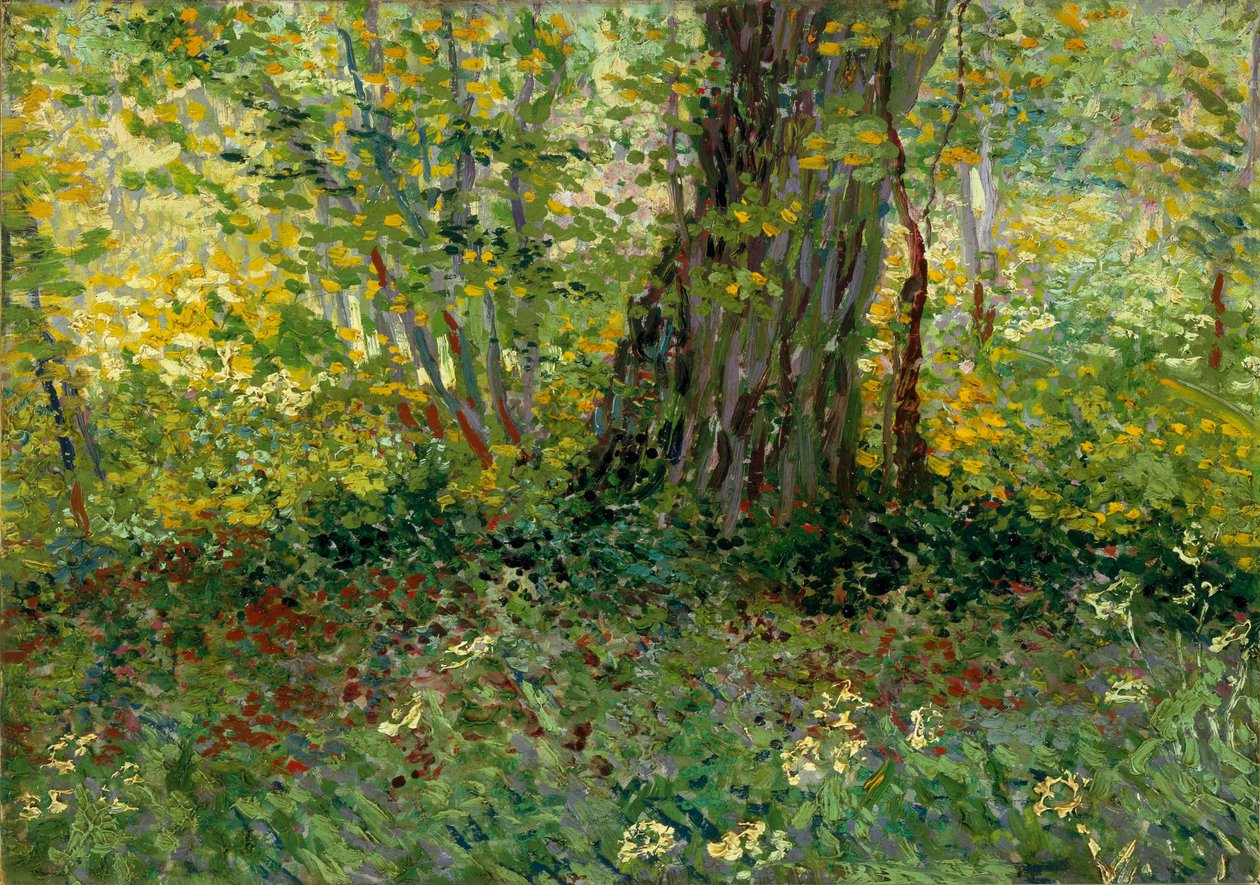 Sous-bois Underwood, 1887. de Vincent van Gogh