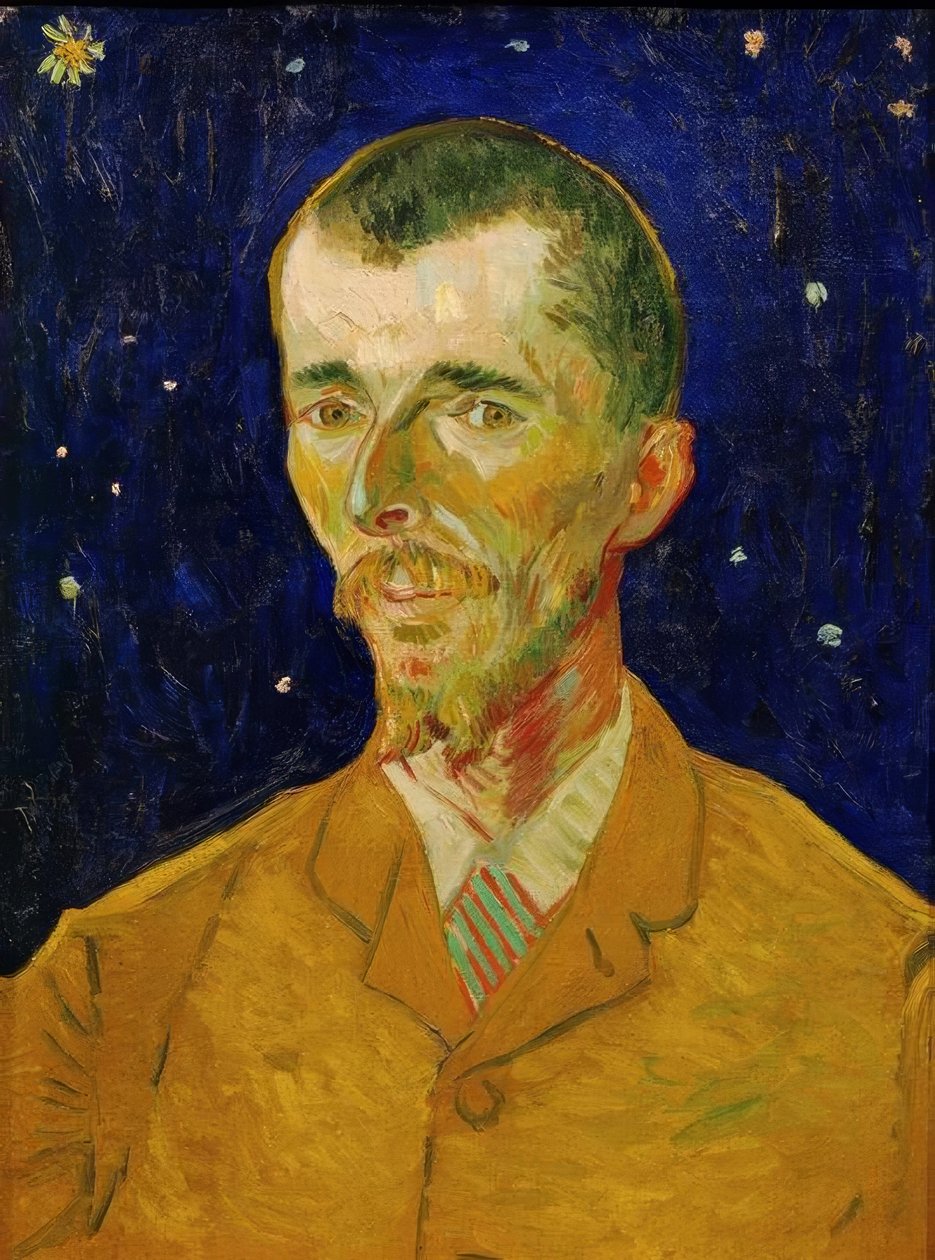 Retrato do poeta belga Eugene Boch de Vincent van Gogh