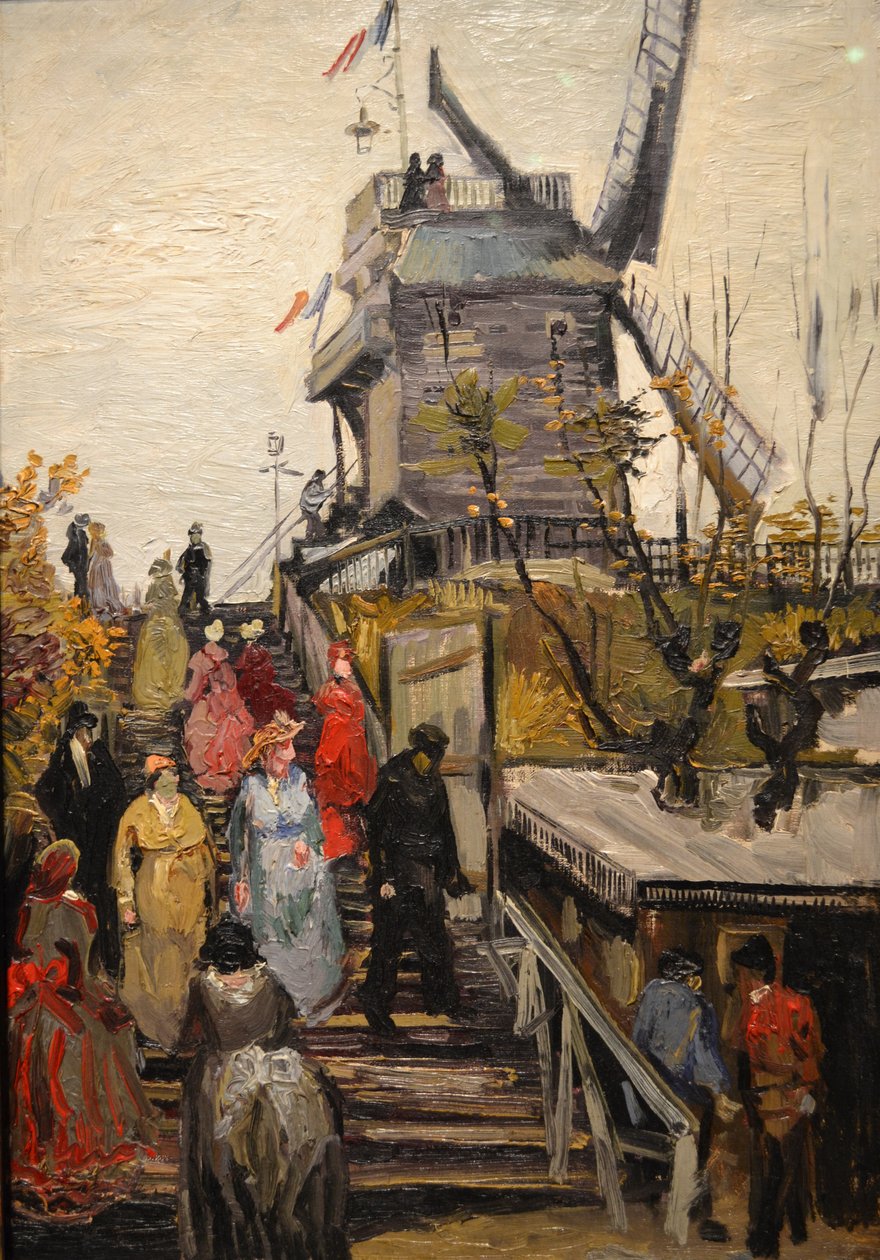 O Moulin de Blute-Fin de Vincent van Gogh