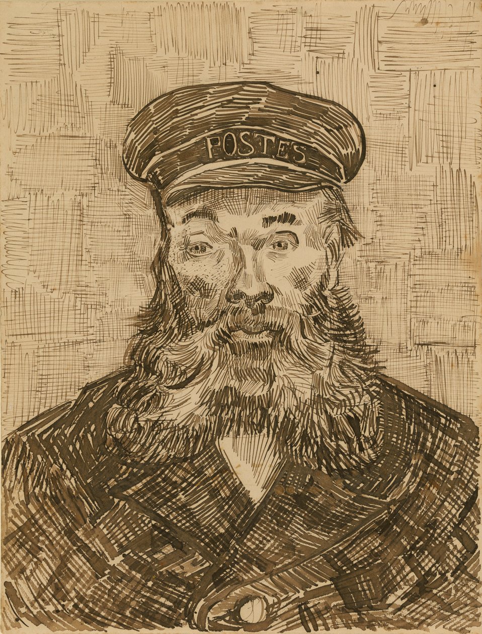 Retrato de Joseph Roulin de Vincent van Gogh