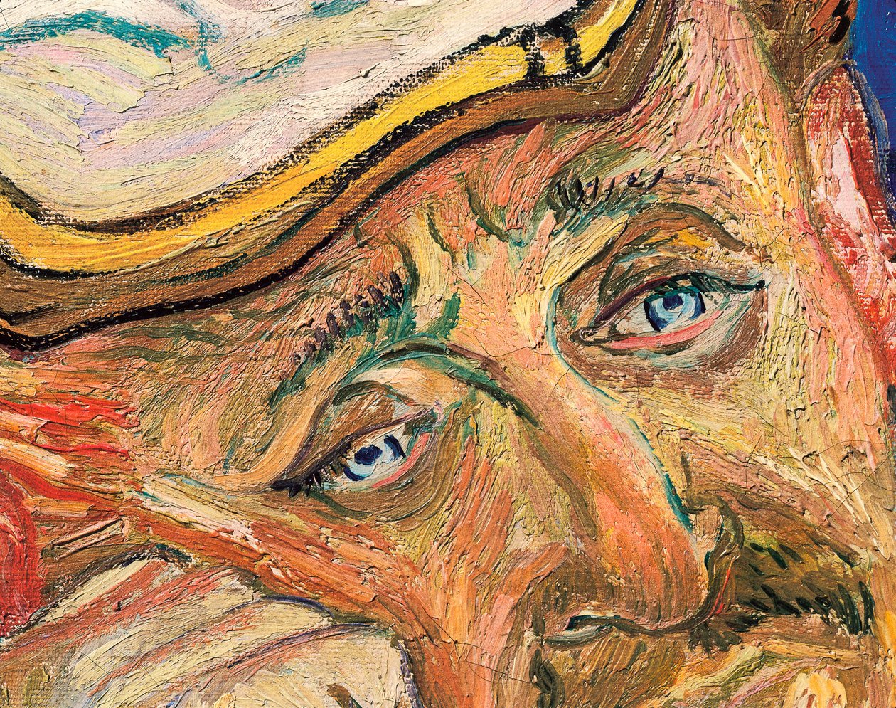 O médico Paul Gachet, detalhe de Vincent van Gogh