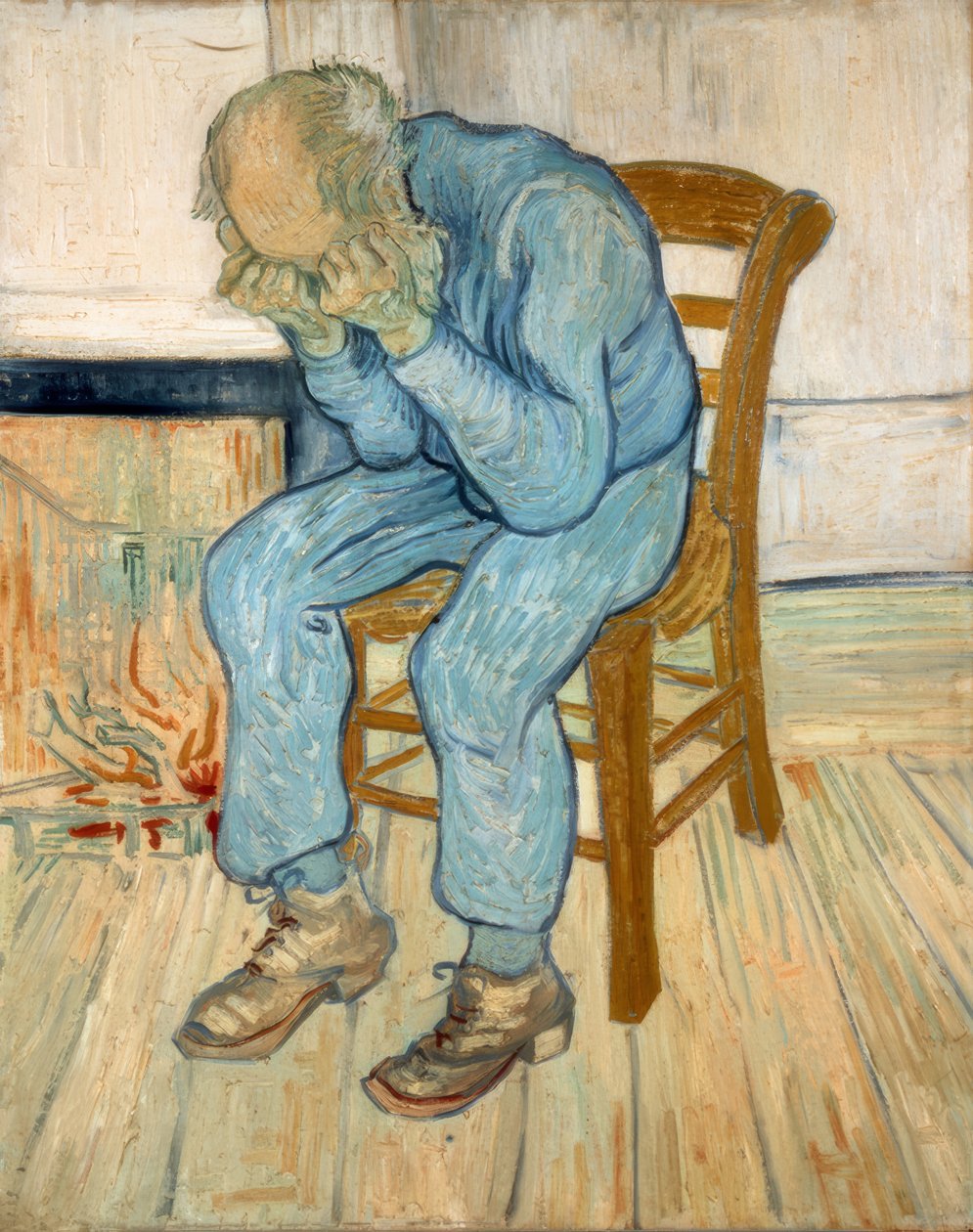 Velho de luto de Vincent van Gogh